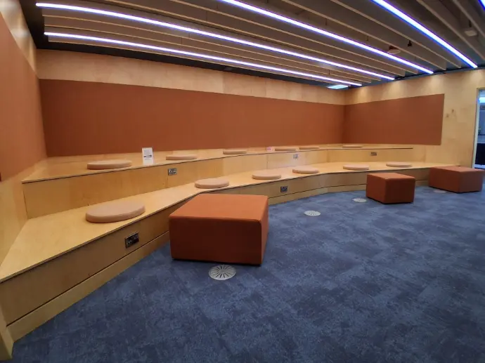 tiered seating