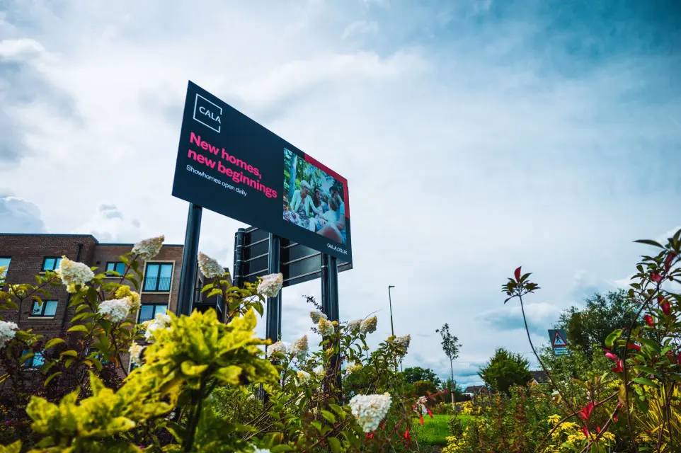 motorway sign XL