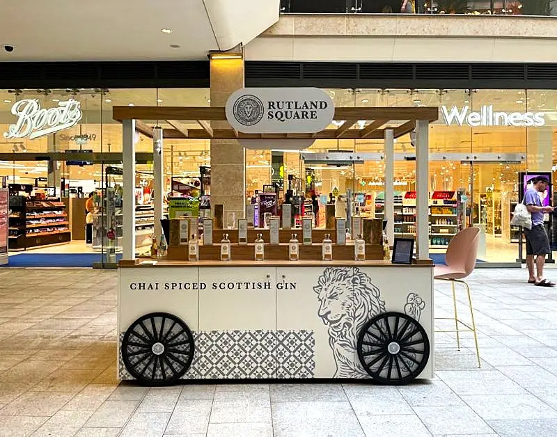 bespoke gin cart