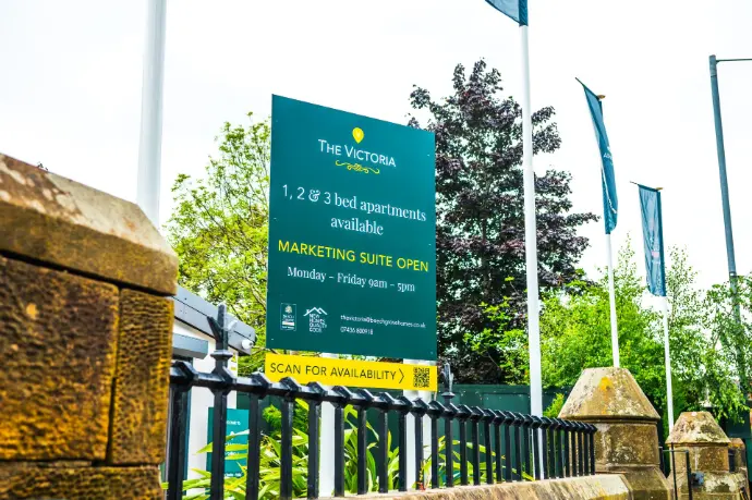 panel and post signage